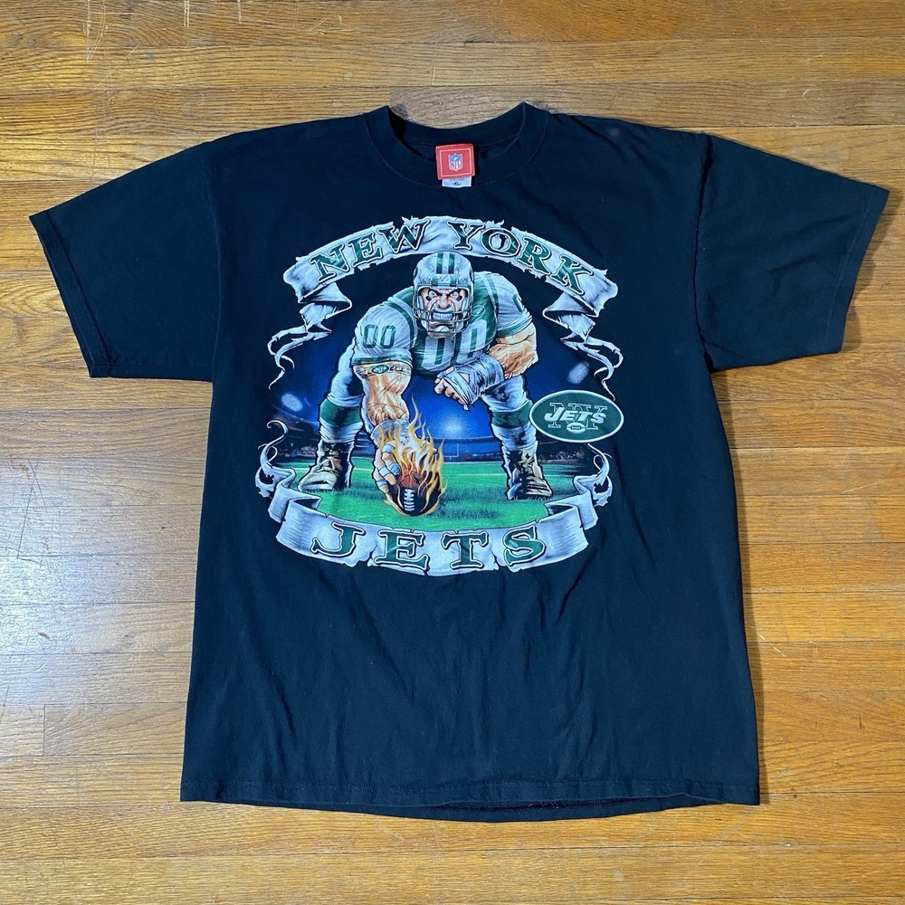 Vintage NFL New York Jets T Shirt Men's Size‎ Large